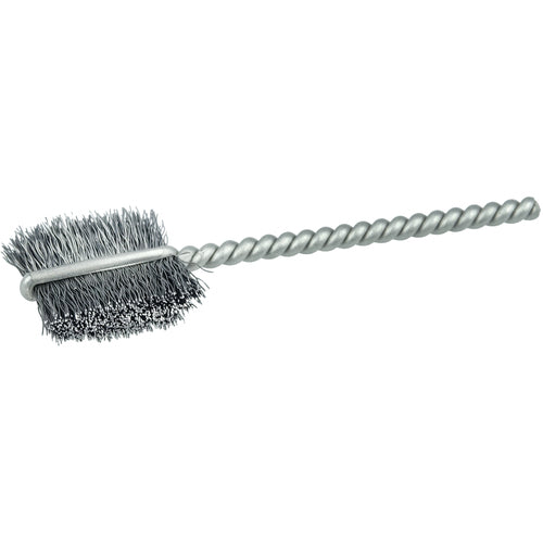 1/2″ Power Tube Brush, .005″ Stainless Steel Wire Fill, 9/16″ Brush Length - Eagle Tool & Supply