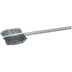 1/2″ Power Tube Brush, .005″ Stainless Steel Wire Fill, 9/16″ Brush Length - Eagle Tool & Supply