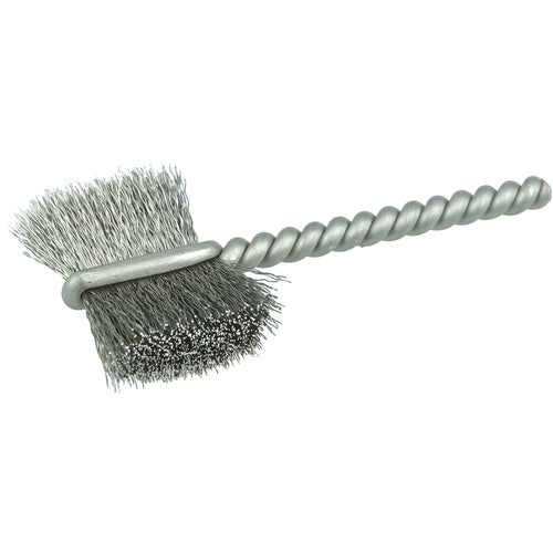7/8″ Power Tube Brush, .005″ Stainless Steel Wire Fill, 5/8″ Brush Length - Eagle Tool & Supply