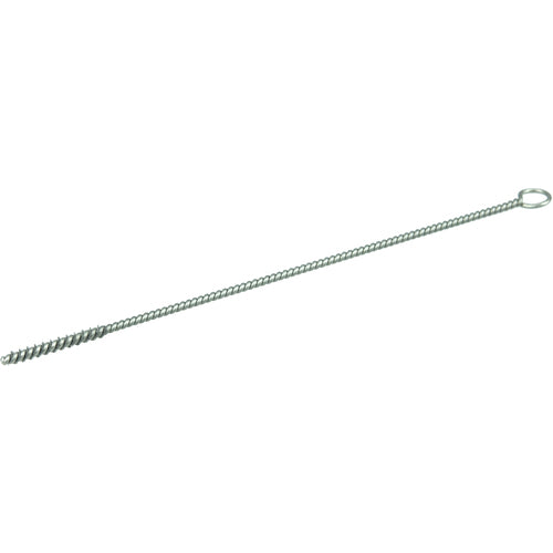3/16″ Hand Tube Brush, .005″ Stainless Steel Wire Fill, 1-1/2″ Brush Length - Eagle Tool & Supply