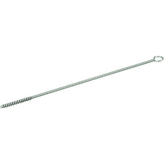 3/16″ Hand Tube Brush, .005″ Stainless Steel Wire Fill, 1-1/2″ Brush Length - Eagle Tool & Supply