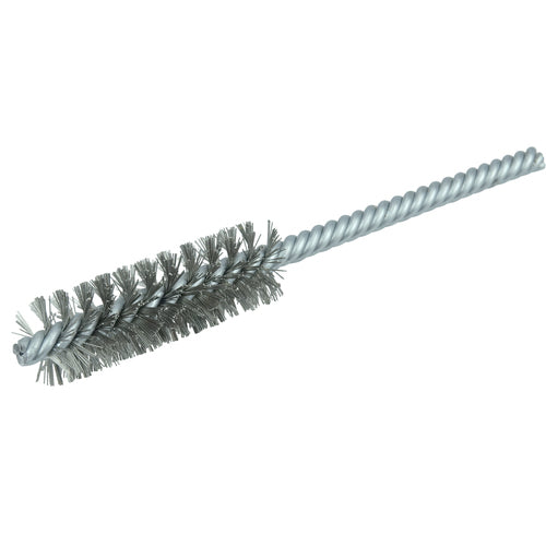 5/8″ Power Tube Brush, .008″ Stainless Steel Wire Fill, 2″ Brush Length - Eagle Tool & Supply