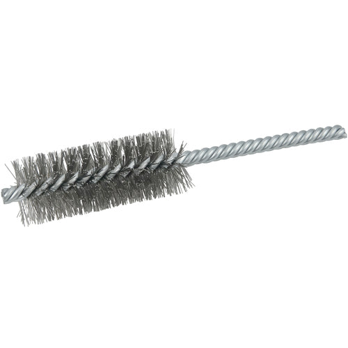 1″ Power Tube Brush, .006″ Stainless Steel Wire Fill, 2-1/2″ Brush Length - Eagle Tool & Supply