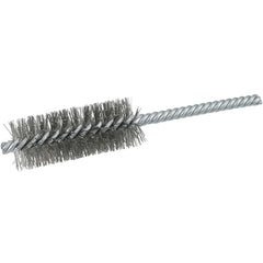 1″ Power Tube Brush, .006″ Stainless Steel Wire Fill, 2-1/2″ Brush Length - Eagle Tool & Supply