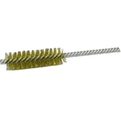 5/8″ Power Tube Brush-0.008″ Brass, 2 Brush Length - Non-Sparking Wire Wheel - Eagle Tool & Supply