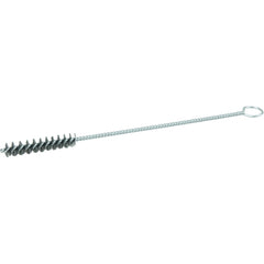 3/8″ Hand Tube Brush, .004″ Stainless Steel Fill, 2″ Brush Length - Eagle Tool & Supply