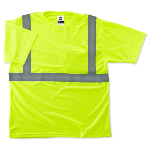 8289 XS Lime Type R Class 2 T-Shirt - Eagle Tool & Supply