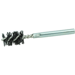 Burr-Rx 5/8″ Dia Power Tube Brush, .026/120CG Crimped Fill, 1″ Brush Length, 3-1/2″ Overall Length - Eagle Tool & Supply