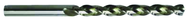 7.3mm Dia. - HSS Taper Length Drill - 130° Point - Bright - Eagle Tool & Supply