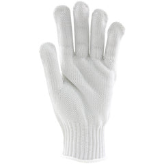 ‎22-720XS SS Engineered Yarn - Stainless Steel Wire Core and Cover - Medium Weight - White - Exact Industrial Supply