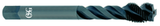 1-1/8-8 Dia. - 2B - 4 FL - HSSE - Steam Oxide - Modified Bottoming - Spiral Flute Tap - Eagle Tool & Supply