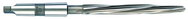 1-1/8 Dia-HSS-3MT Taper Shank Left Hand Spiral/Right Hand Cut Bridge Reamer - Eagle Tool & Supply