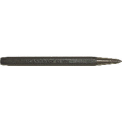 Prick Punch - Prick Punch - 1/4″ Hex Stock × 4″ Overall Length - Eagle Tool & Supply