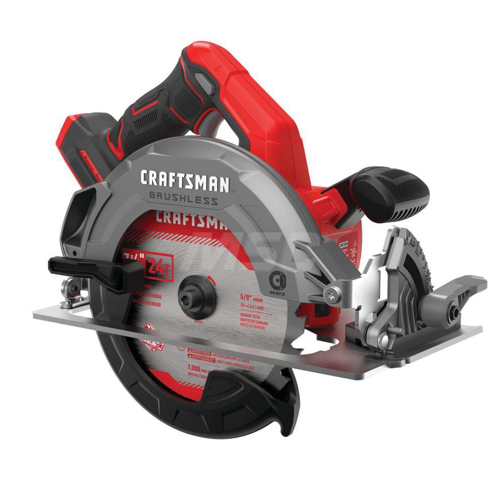 20.00V Cordless Circular Saw 5000 RPM, Right Blade