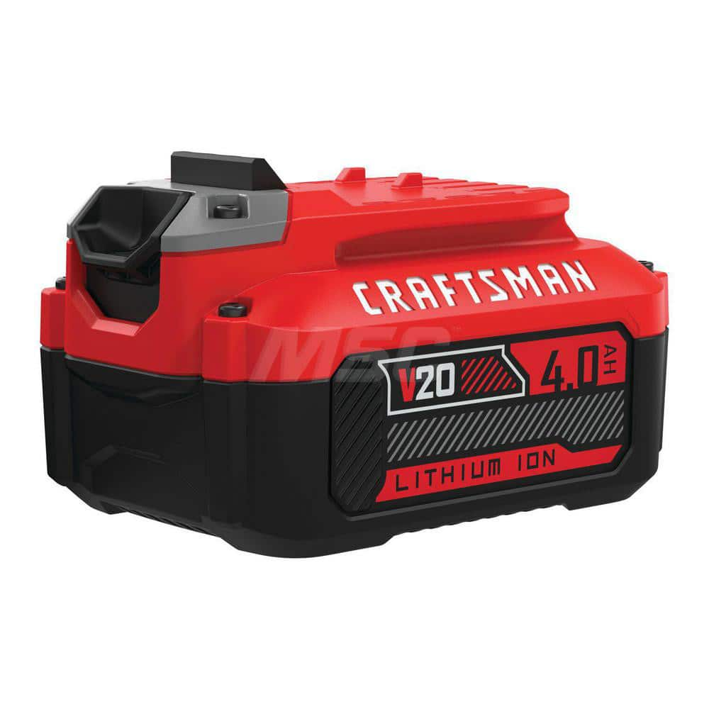 Power Tool Battery: 20V, Lithium-ion 4 Ah, Series 20V MAX