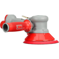 Air Orbital Sander: Round, 6″ Pad 25 CFM, 90 psi, Disc Backing Pad