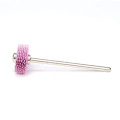 Radial Bristle Brushes; Outside Diameter (Inch): 0.5625 in; Abrasive Material: Ceramic; Grade: Finish/Pumice; Brush Thickness (Inch): 0.063