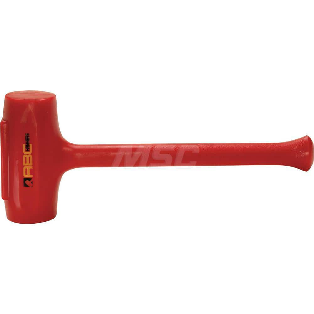 10.5 lb Polyurethane Dead Blow Hammer, Non-Sparking, Non-Marring 3-1/4 ™ Face Diam, 8″ Head Length, 20 ™ OAL, 16″ Steel Reinforced Polyurethane Handle, Double Faced 3-1/4″ Face Diam, 8″ Head Length, 20″ OAL, 16″ Steel-Reinforced Polyurethane Handle