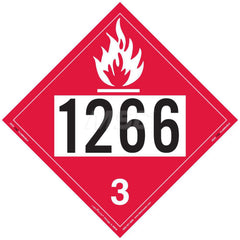 DOT Placards & Holders; Type: Placard; Legend: Flammable Liquid; Legend: Flammable Liquid; Material: Vinyl; Message or Graphic: Flammable Liquid; Legend Color: Red; Material: Vinyl; Compliance Specifications: DOT 49 CFR 172.519; Placard Coating: UV; Langu