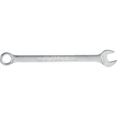 Combination Wrench: Steel, Polished Chrome-Plated