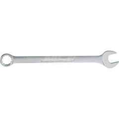 Combination Wrench: Steel, Polished Chrome-Plated