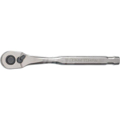 Ratchet: 3/8″ Drive, Pear Head 120 Gear Teeth, Polished Chrome Finish