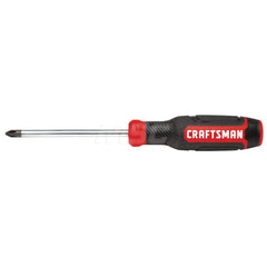 Phillips Screwdrivers; Tool Type: Screwdriver; Handle Style/Material: Ergonomic; Phillips Point Size: #2; Blade Length (Inch): 4; Overall Length Range: 3″ - 4.9″; Overall Length (Inch): 4-1/2; Overall Length (Inch): 4-1/2; Tip Type: Phillips ™