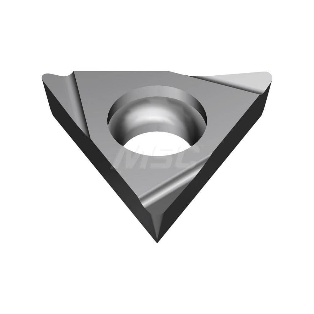 Turning Insert:  TBGT520RAY H1,  Solid Carbide Uncoated Finish,  Right Hand,  60.0 &deg N/A Triangle,  Series  H1