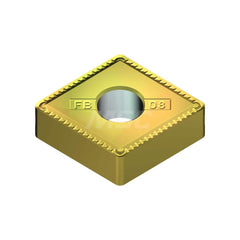 Turning Insert:  CNMG4305EFB T1500Z,  Cermet AlN Finish,  Neutral,  0.5079″ Long,  1/2″ Inscribed Circle,  0.0079″ Corner Radius,  80.0 &deg N/A Diamond,  Series  T1500Z