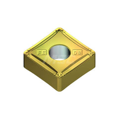 Turning Insert:  SNMG432EFE T1500Z,  Cermet AlN Finish,  Neutral,  0.5000″ Long,  1/2″ Inscribed Circle,  0.0315″ Corner Radius,  90.0 &deg N/A Square,  Series  T1500Z