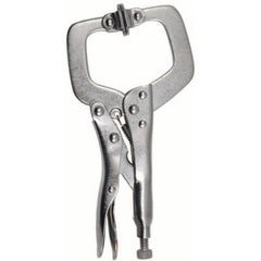 LOCKNG C-CLAMP W/SWIVEL PAD 11″ - Eagle Tool & Supply