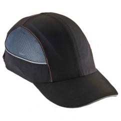 8960 LONG BRIM BLK BUMP CAP W/ LED - Eagle Tool & Supply