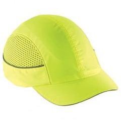 8960 SHORT BRIM LIME BUMP CAP W/LED - Eagle Tool & Supply