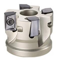 Heli Do Indexable Face Mill-2.5" Dia; 1" Bore Dia - Eagle Tool & Supply