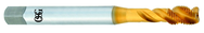 M14 x 1.5 Dia. - 6H - 3 FL - HSS - TiN - Modified Bottom Spiral Flute Tap - Eagle Tool & Supply