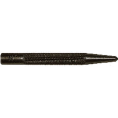 Mayhew Center Punch - 3/8″ Hex × 4 1/2″ Overall Length - Eagle Tool & Supply
