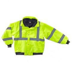 8380 S LIME BOMBER JACKET - Eagle Tool & Supply