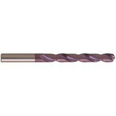 #44 Dia. × 2.18 mm Shank × 27 mm Flute Length × 53 mm OAL, Jobber, 118°, nano-FIREX, 2 Flute, External Coolant, Round Solid Carbide Drill