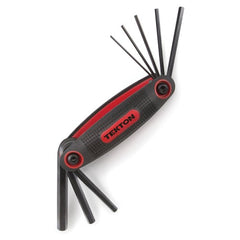 8PC FOLDING HEX KEY WRENCH SET MM - Eagle Tool & Supply