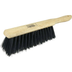8″ - Black Synthetic Counter Dusters / Oil / Water Resistant Industrial Hand Brush - Eagle Tool & Supply