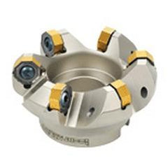 Heli Do Indexable Face Mill-50mm Dia; 22mm Bore Dia - Eagle Tool & Supply