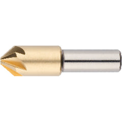3/8″ Cutting Dia. 1/4″Shank Dia, 6 Flute, 90 Degrees, HSSCo Countersink Series/List #1755 - Eagle Tool & Supply