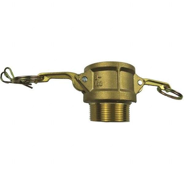 Value Collection - Suction & Discharge Hose Couplings Type: Cam & Groove Coupling Descriptor: Female Coupler Male NPT Thread - Eagle Tool & Supply