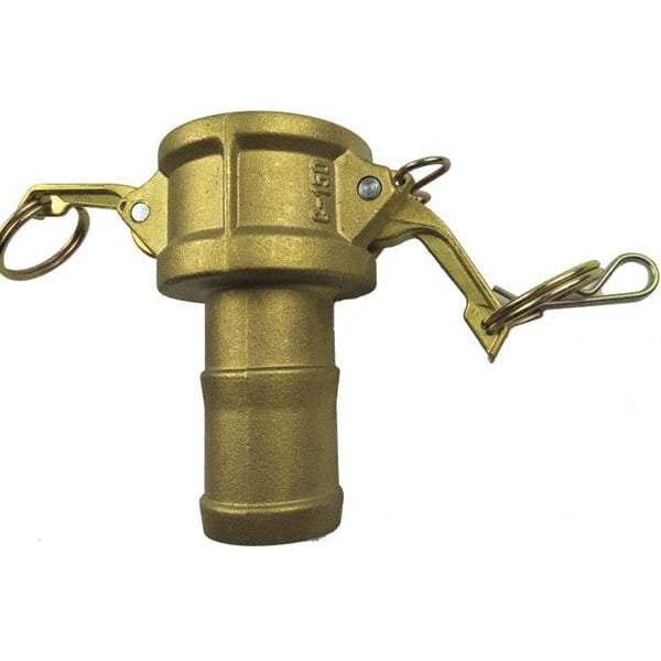 Value Collection - Suction & Discharge Hose Couplings Type: Cam & Groove Coupling Descriptor: Female Coupler Hose Shank - Eagle Tool & Supply
