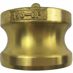 USA Sealing - 1-1/2" Cam & Groove Dust Plug for Use with Couplers - Eagle Tool & Supply