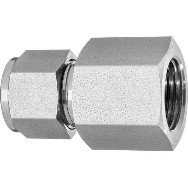 Value Collection - Metal Flared Tube Fittings Type: Female Connector Flared Degrees: 37 - Eagle Tool & Supply