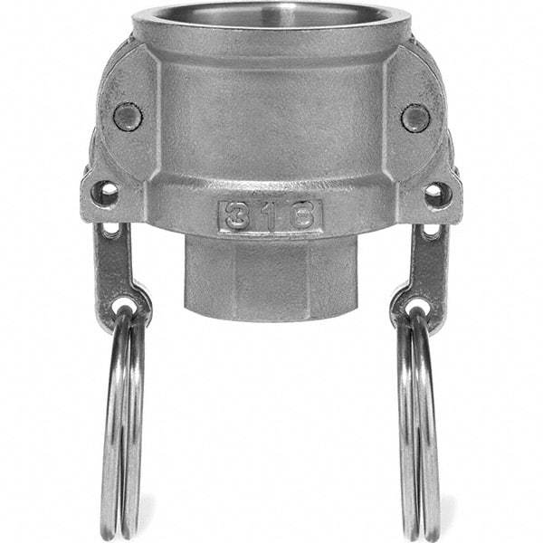 Value Collection - Suction & Discharge Hose Couplings Type: Cam & Groove Coupling Descriptor: Female Coupler Female NPT Thread - Eagle Tool & Supply