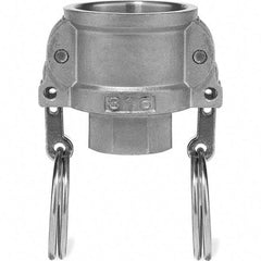 Value Collection - Suction & Discharge Hose Couplings Type: Cam & Groove Coupling Descriptor: Female Coupler Female NPT Thread - Eagle Tool & Supply