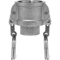 USA Sealing - 1-1/2" x 1-1/2" Cam & Groove Female Coupler Female NPT Thread - Eagle Tool & Supply