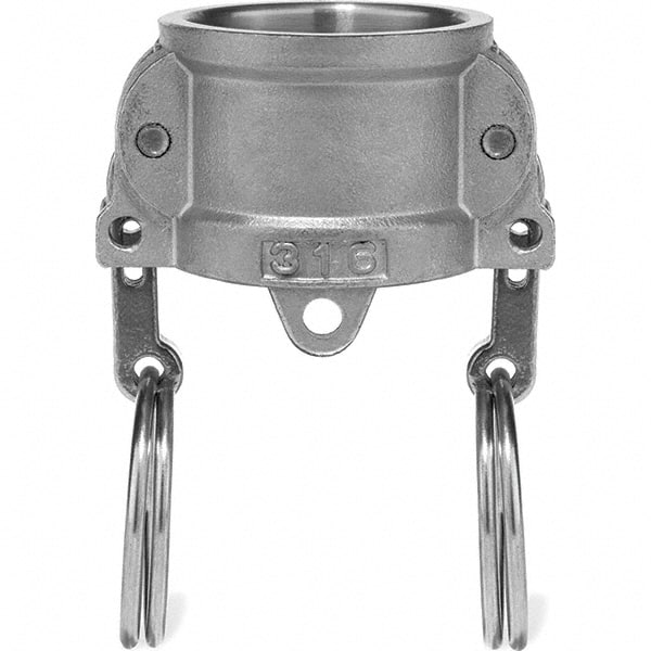 USA Sealing - 1-1/2" Cam & Groove Dust Cap for Use with Adapters - Eagle Tool & Supply